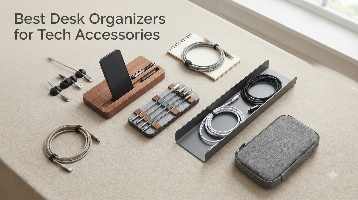 Best Desk Organizers for Tech Accessories