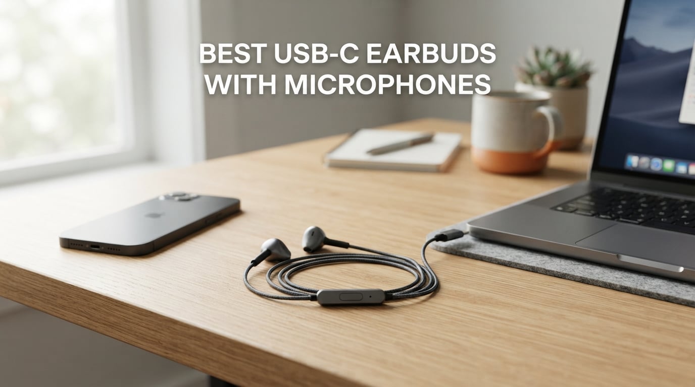 Best USB-C Earbuds with Microphones