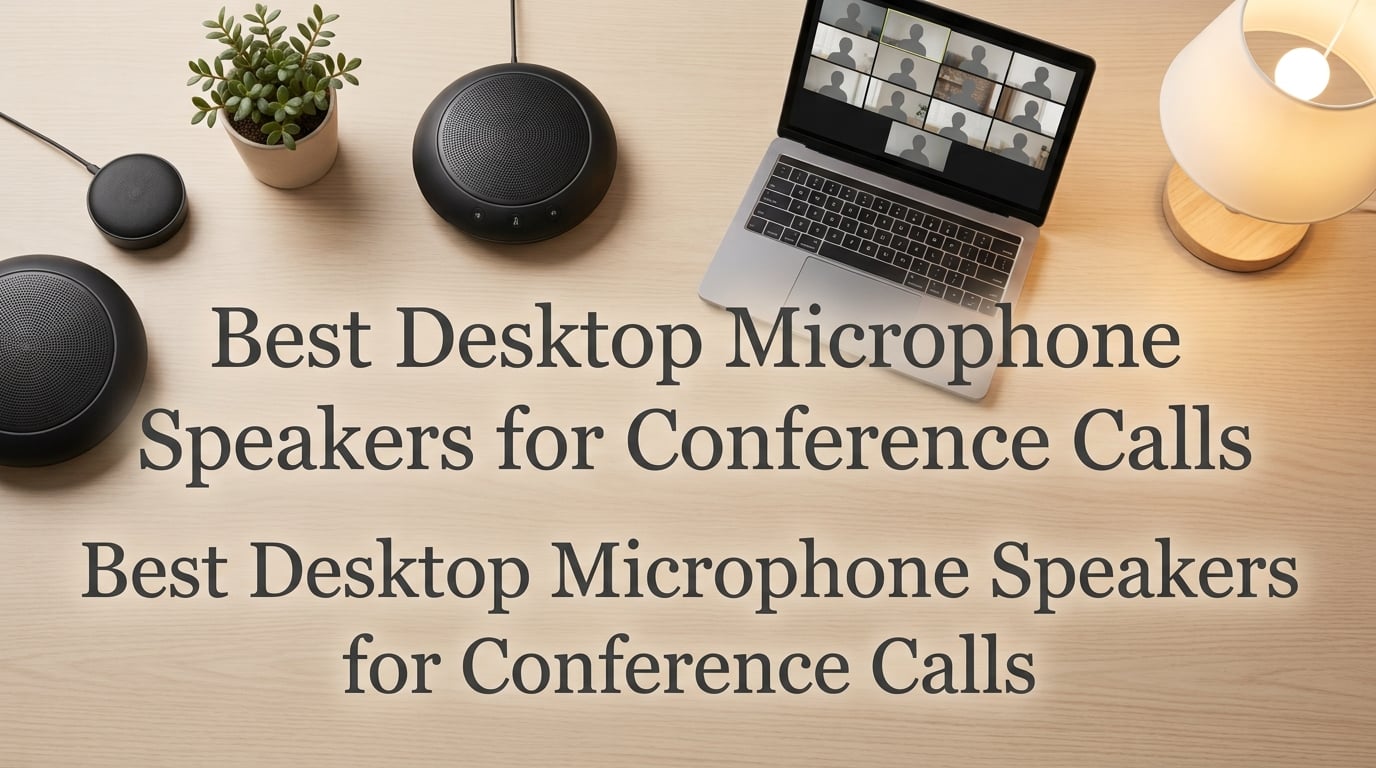 Best Desktop Microphone Speakers for Conference Calls