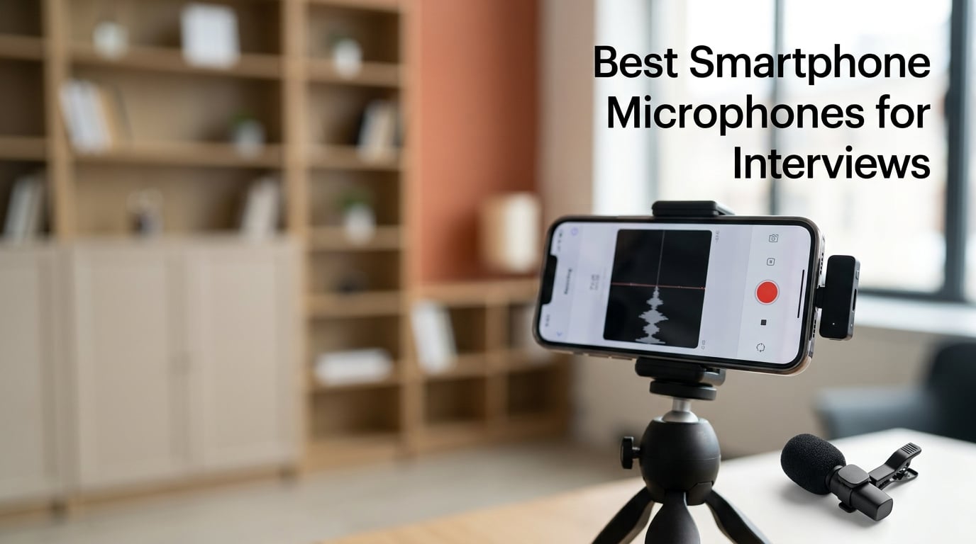 Best Smartphone Microphones for Interviews