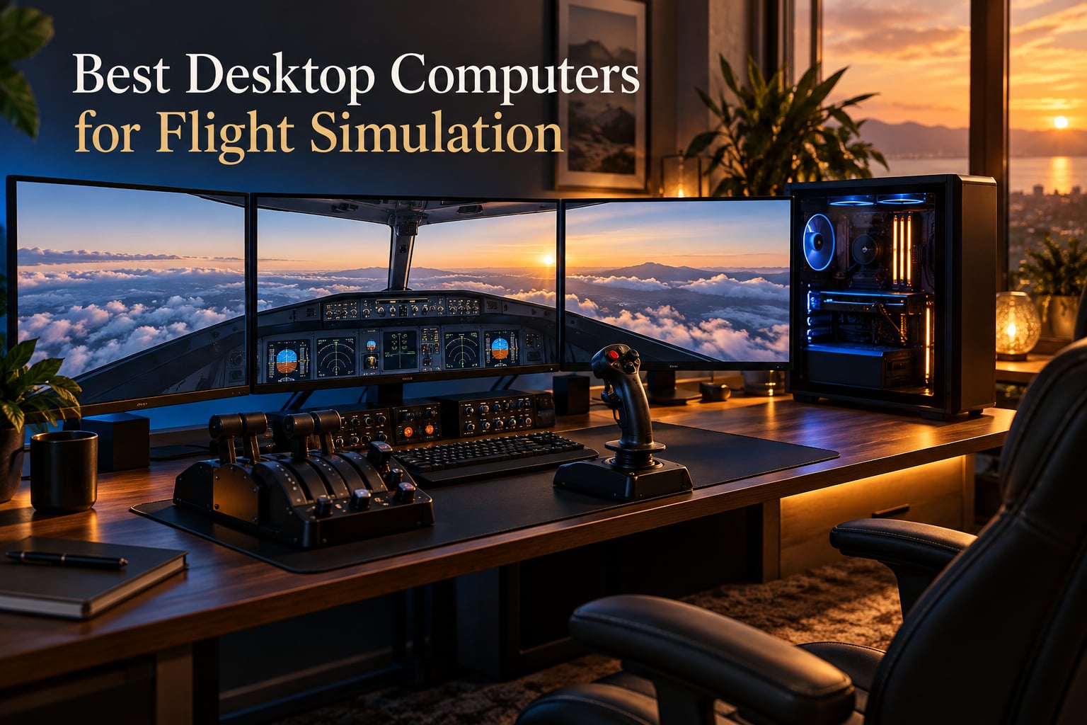 Best Desktop Computers for Flight Simulation