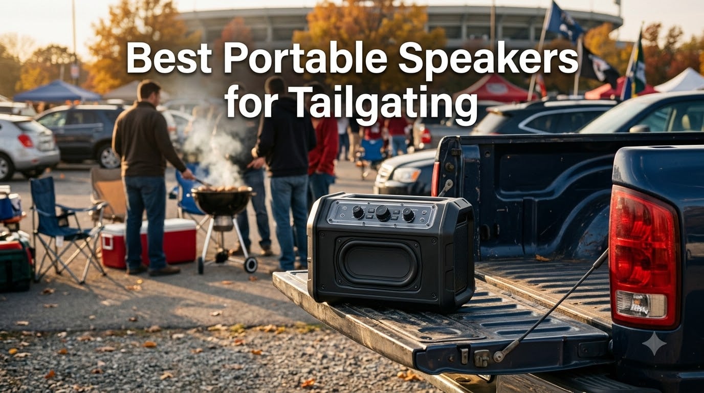 Best Portable Speakers for Tailgating