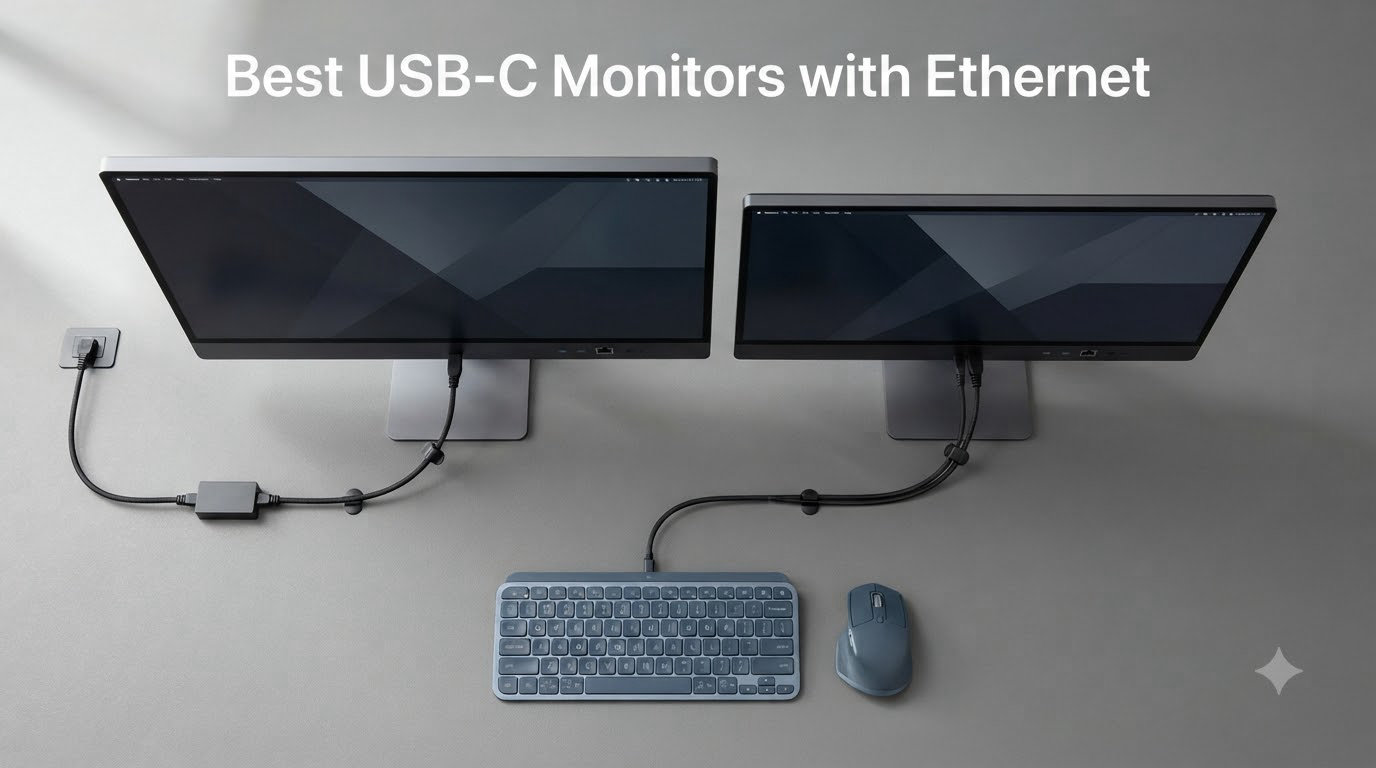 Best USB-C Monitors with Ethernet