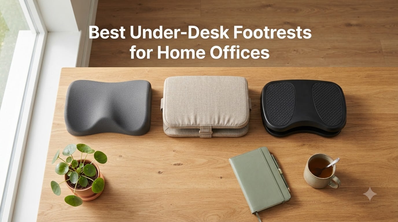 Best Under-Desk Footrests for Home Offices
