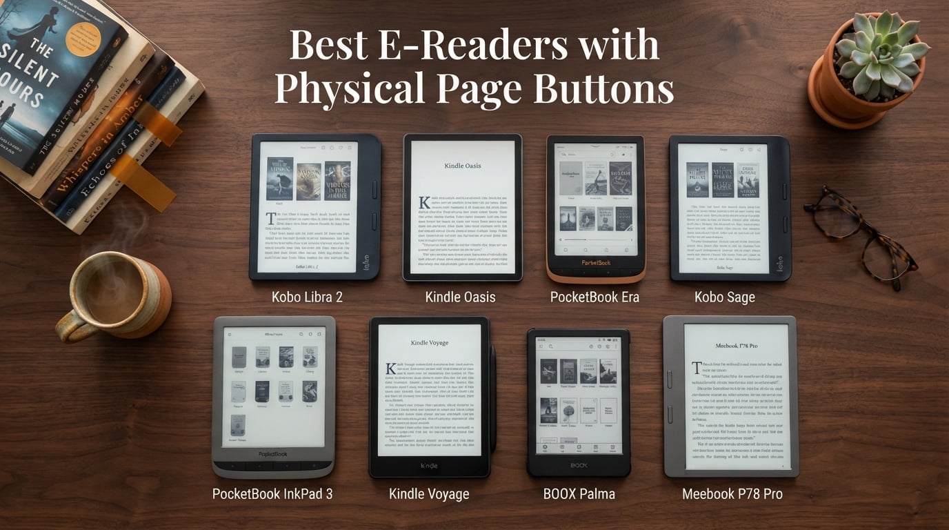 Best E-Readers with Physical Page Buttons