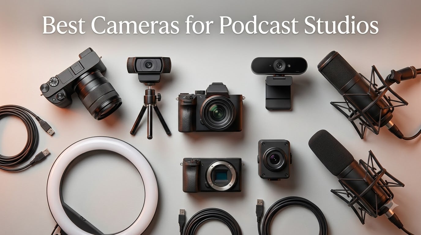 Best Cameras for Podcast Studios