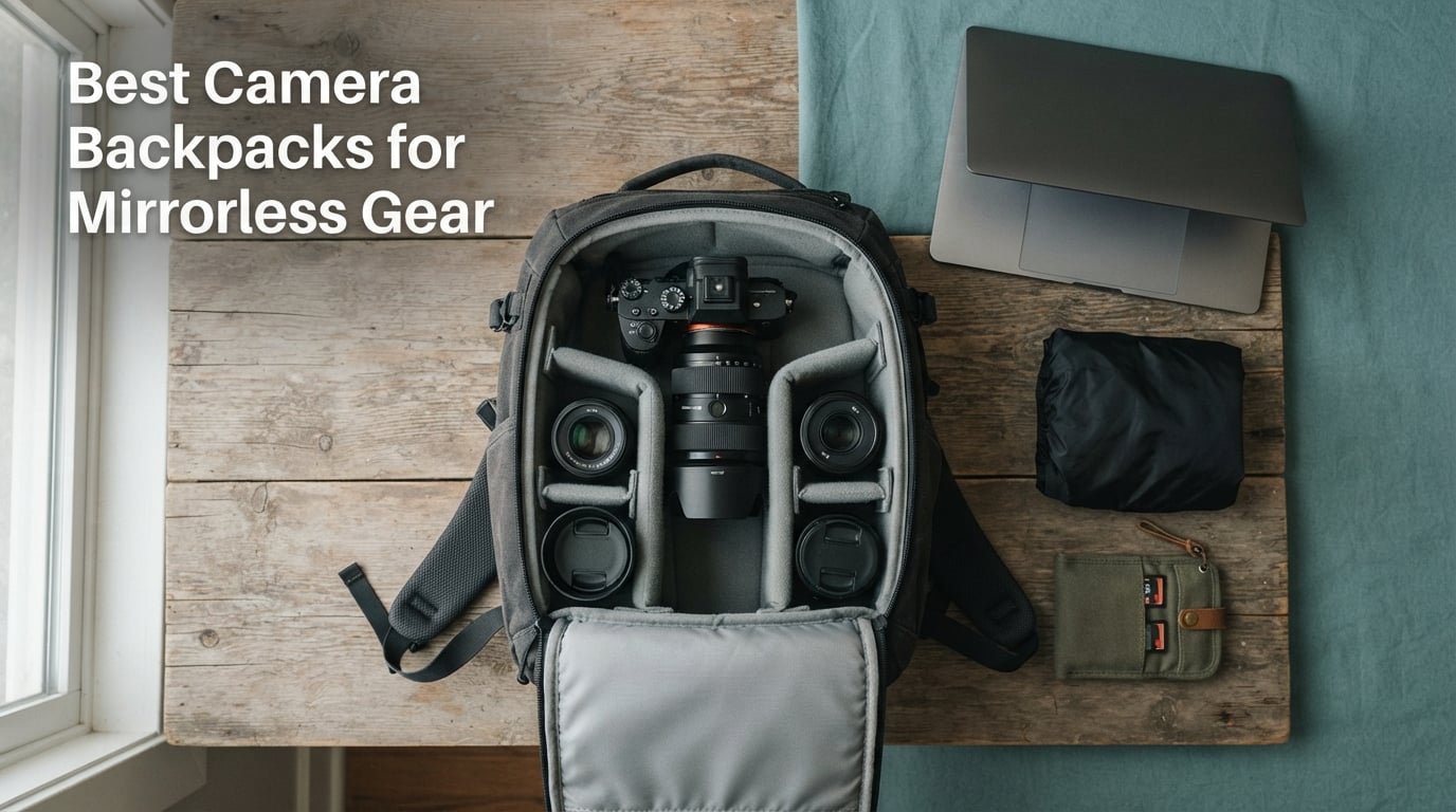 Best Camera Backpacks for Mirrorless Gear
