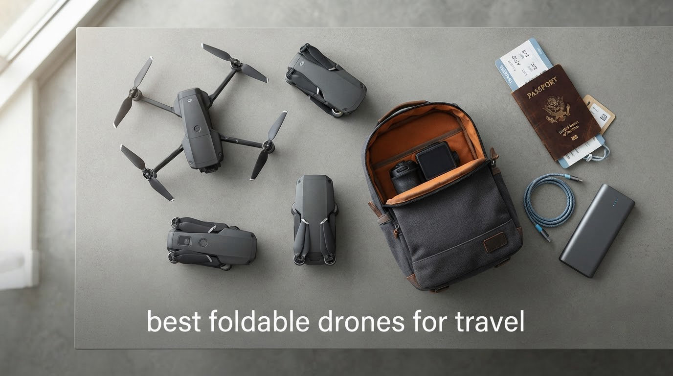 best foldable drones for travel