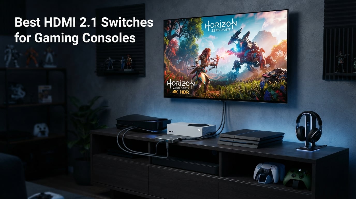 Best HDMI 2.1 Switches for Gaming Consoles