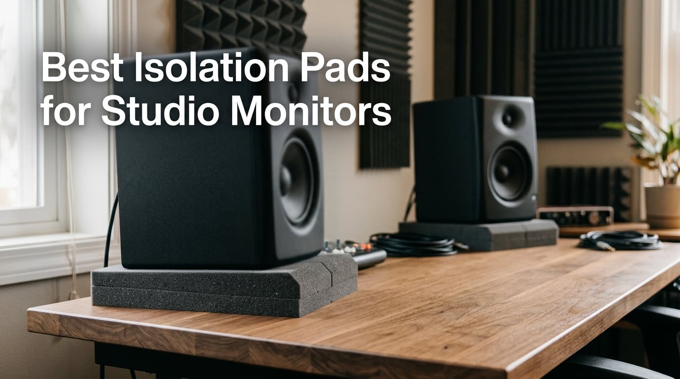 Best Isolation Pads for Studio Monitors