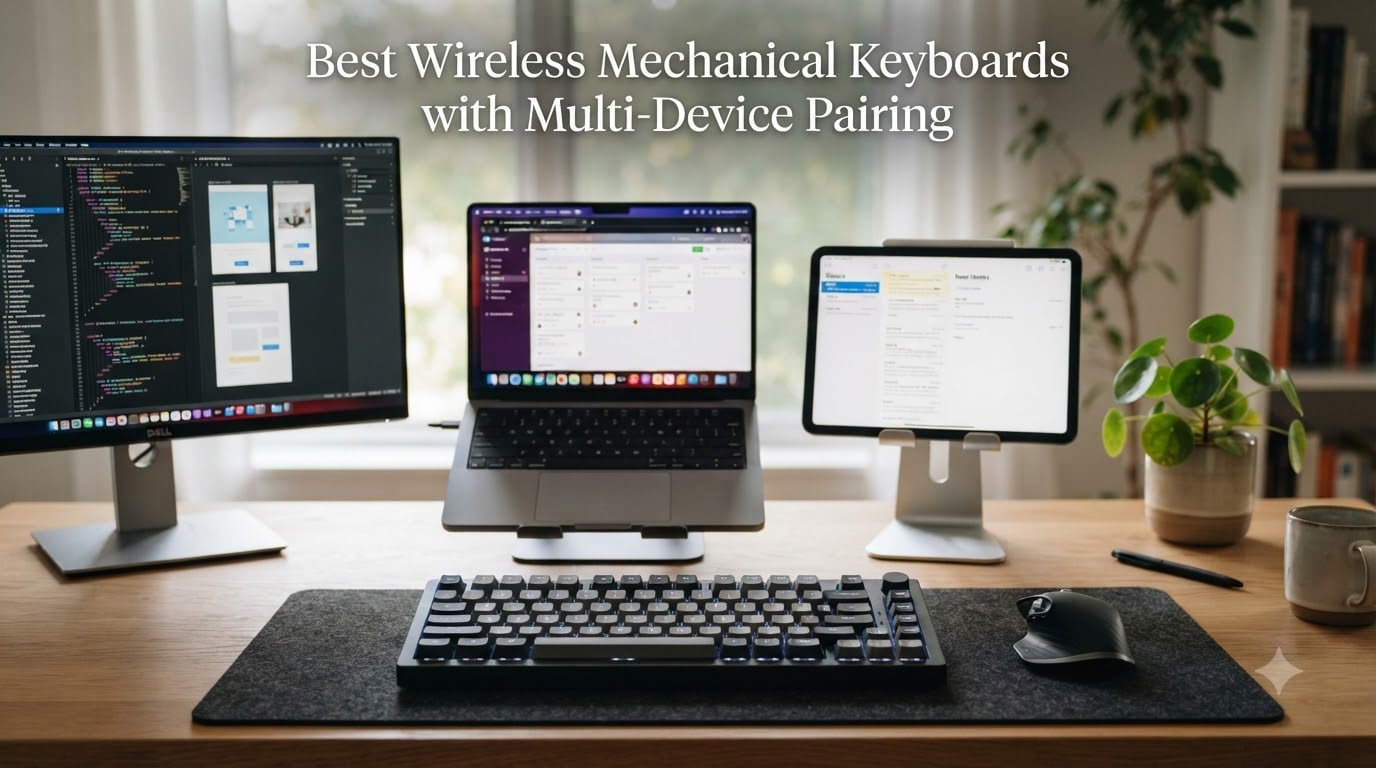 Best Wireless Mechanical Keyboards with Multi-Device Pairing