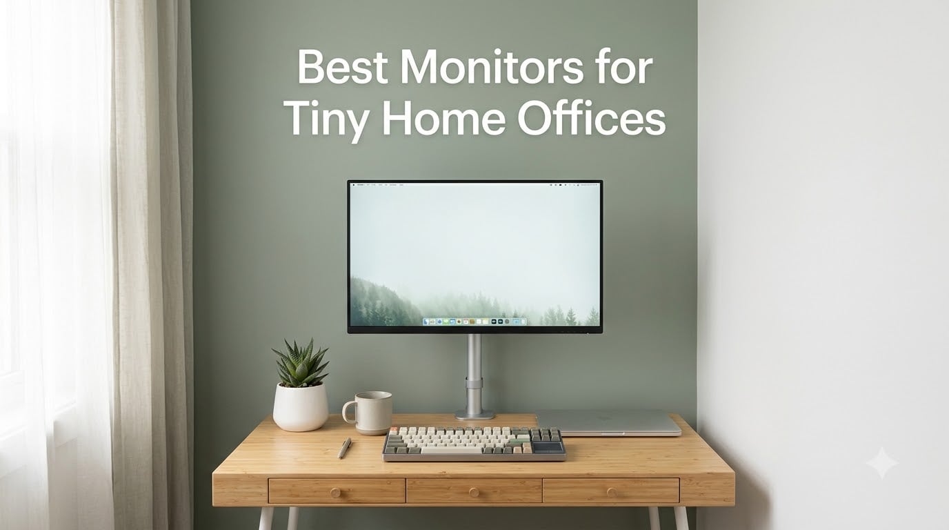 Best Monitors for Tiny Home Offices