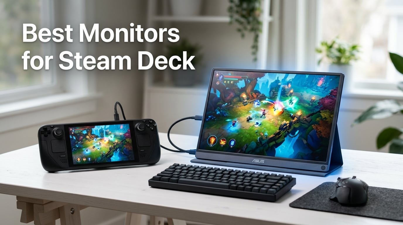 Best Monitors for Steam Deck