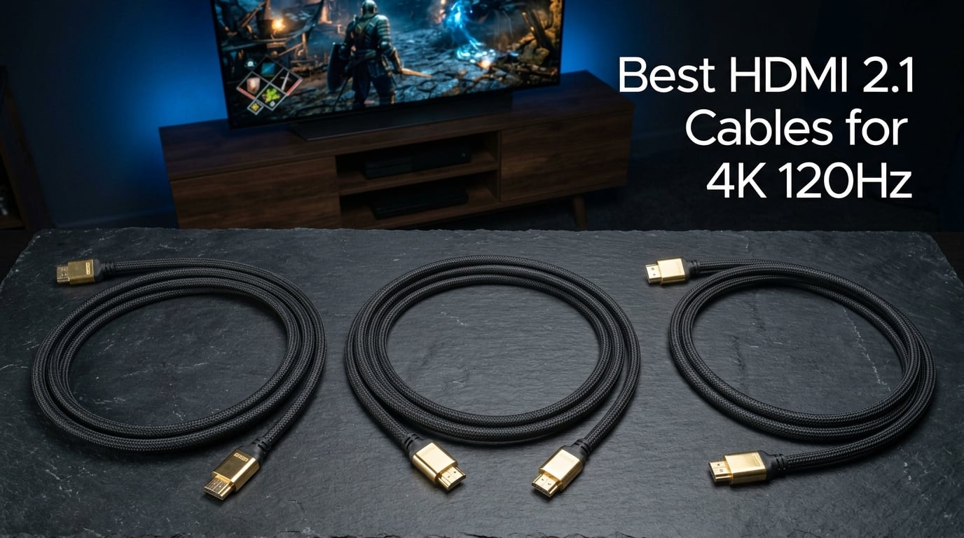 Best HDMI 2.1 Cables for 4K 120Hz
