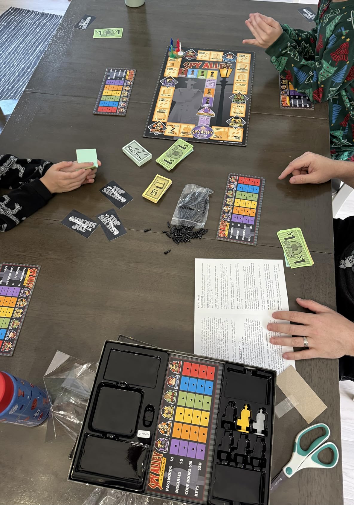 Spy Alley - Mensa Award-Winning Strategy Game - Social Deduction & Bluffing Board Game - Family Game Night Fun - Ages 8+ for 2-6 Players customer photo 1