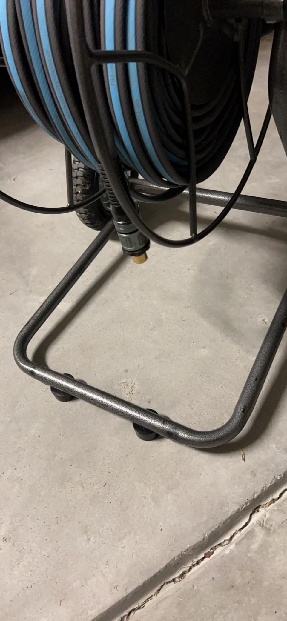 Yard Butler Hose Cart, Metal Hose Caddy, 2 Wheels, 200 Feet customer photo 1