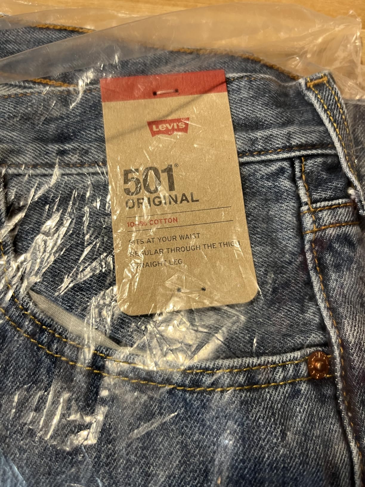 Levi's Men's 501 Original Fit Jeans customer photo 2