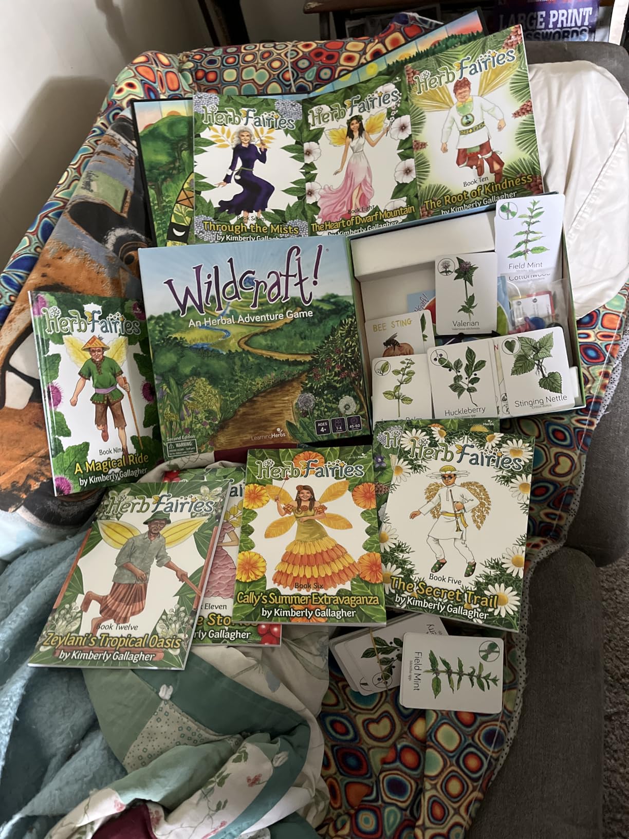 Wildcraft! Cooperative Games for Kids 4+, Learn 25 Herbs, Family Game customer photo 2