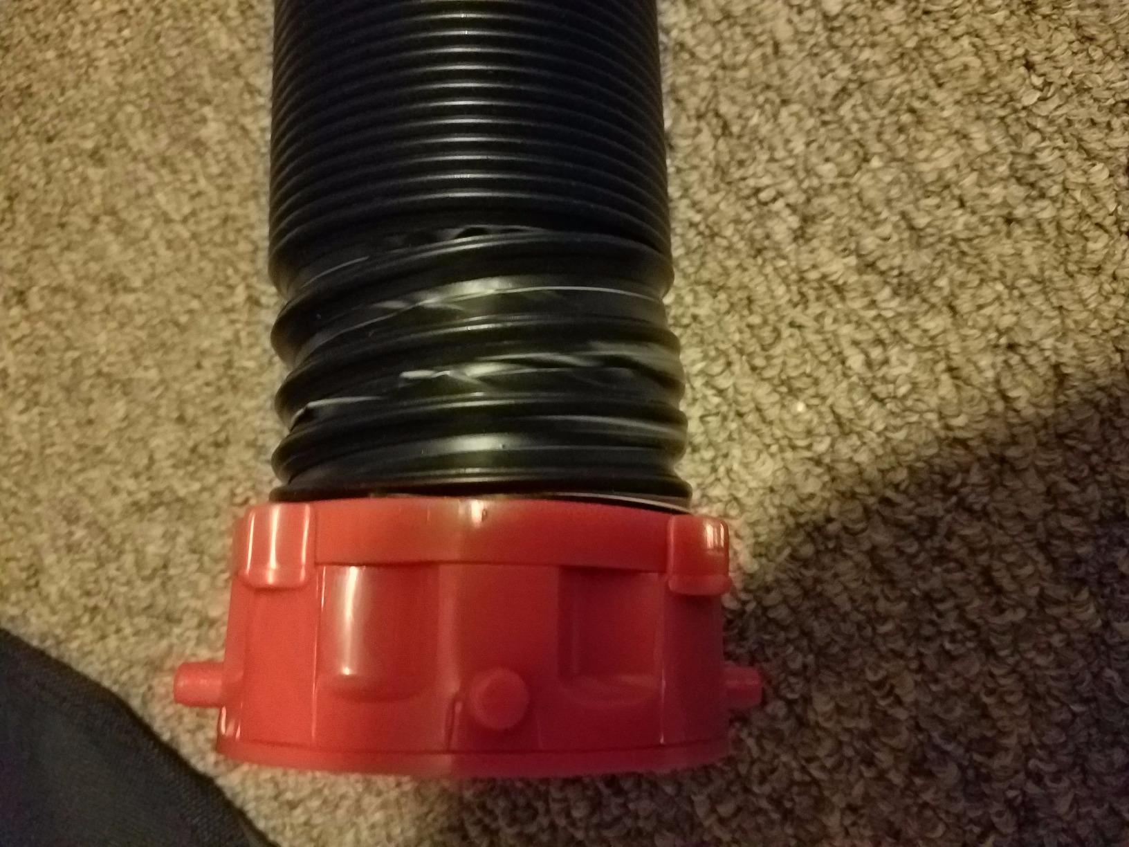 Valterra 15-Foot Dominator RV Sewer Hose Kit, Universal Sewer Hose for RV Camper, Includes 15-Foot Hose with Rotating Fittings, 90 Degree ClearView Sewer Adapter, and 2 Drip Caps customer photo 1