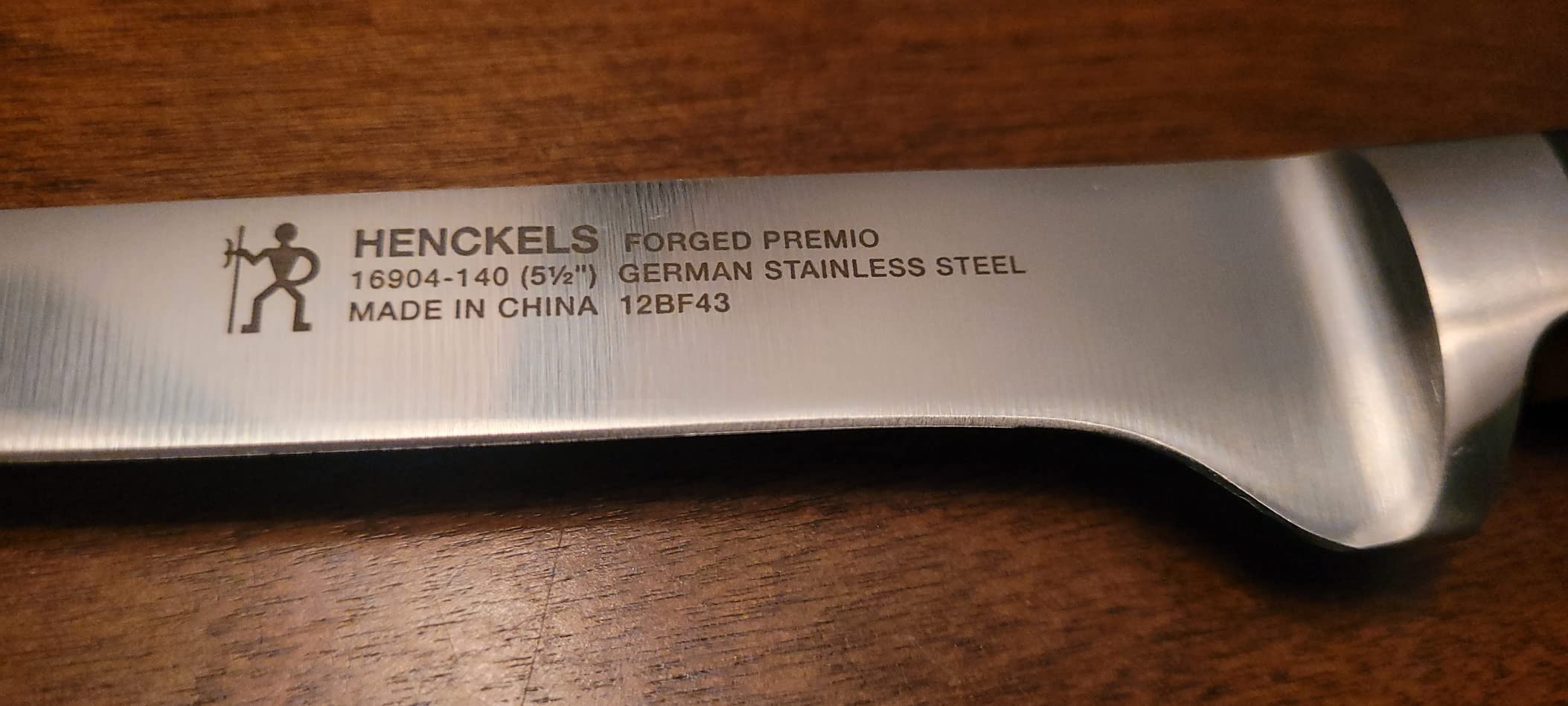 HENCKELS Forged Premio 5.5-inch Boning Knife, Black/Stainless Steel customer photo 1