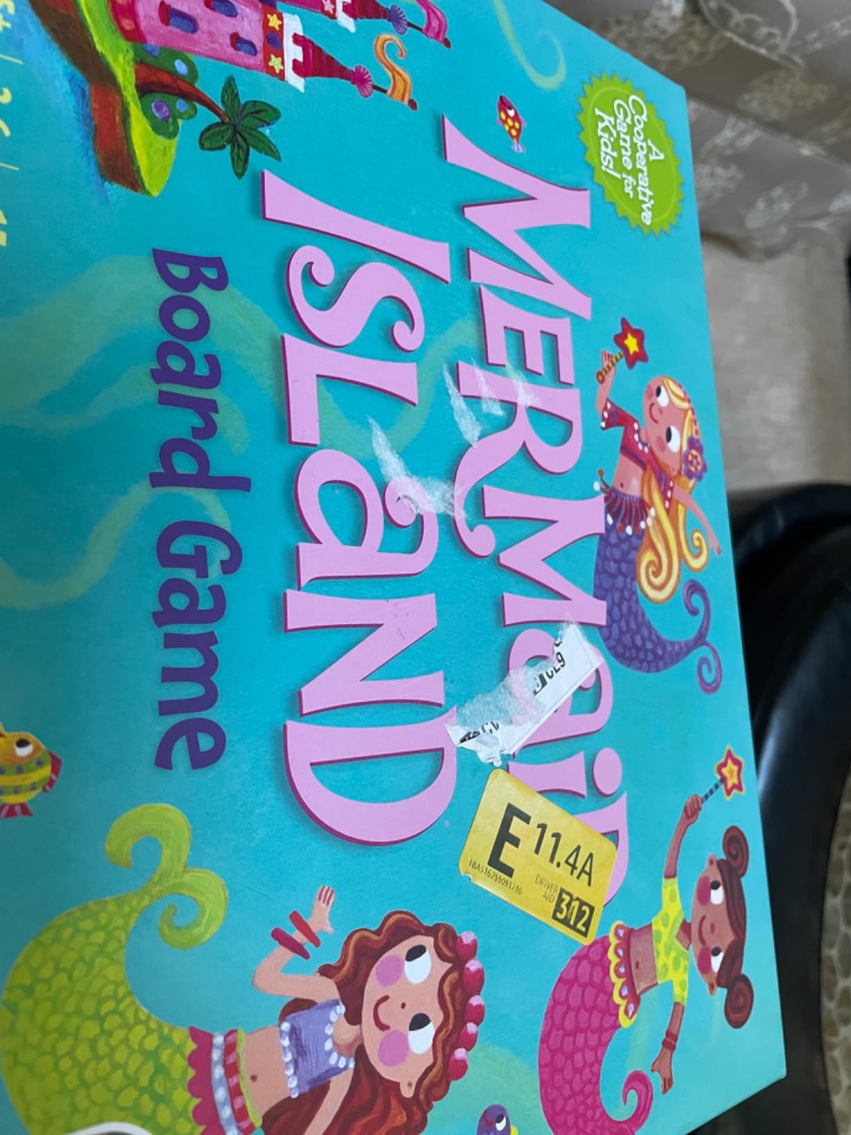 Peaceable Kingdom Mermaid Island Award Winning Cooperative Board Game for 2 to 6 Kids Ages 5+ customer photo 1