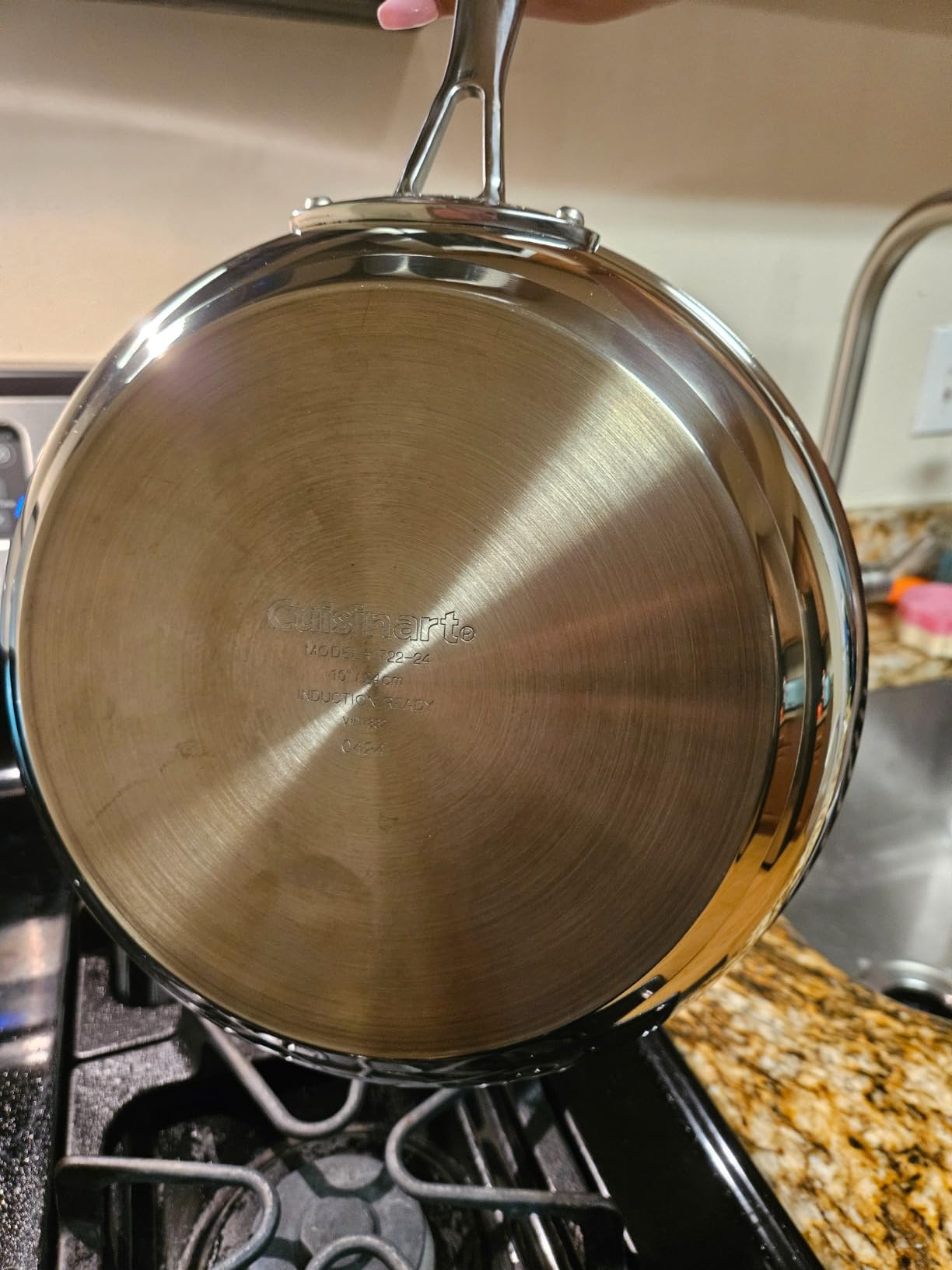 Cuisinart Chef's Classic Stainless Steel Pots and Pans Set, 11 pc, 77-11G customer photo 1