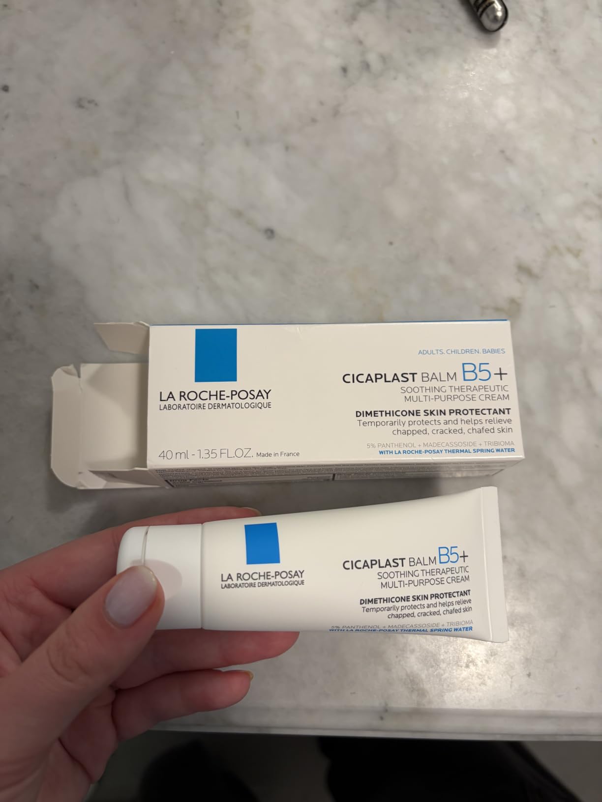 La Roche-Posay Cicaplast Balm B5, Barrier Repair Cream for Dry Skin customer photo 1