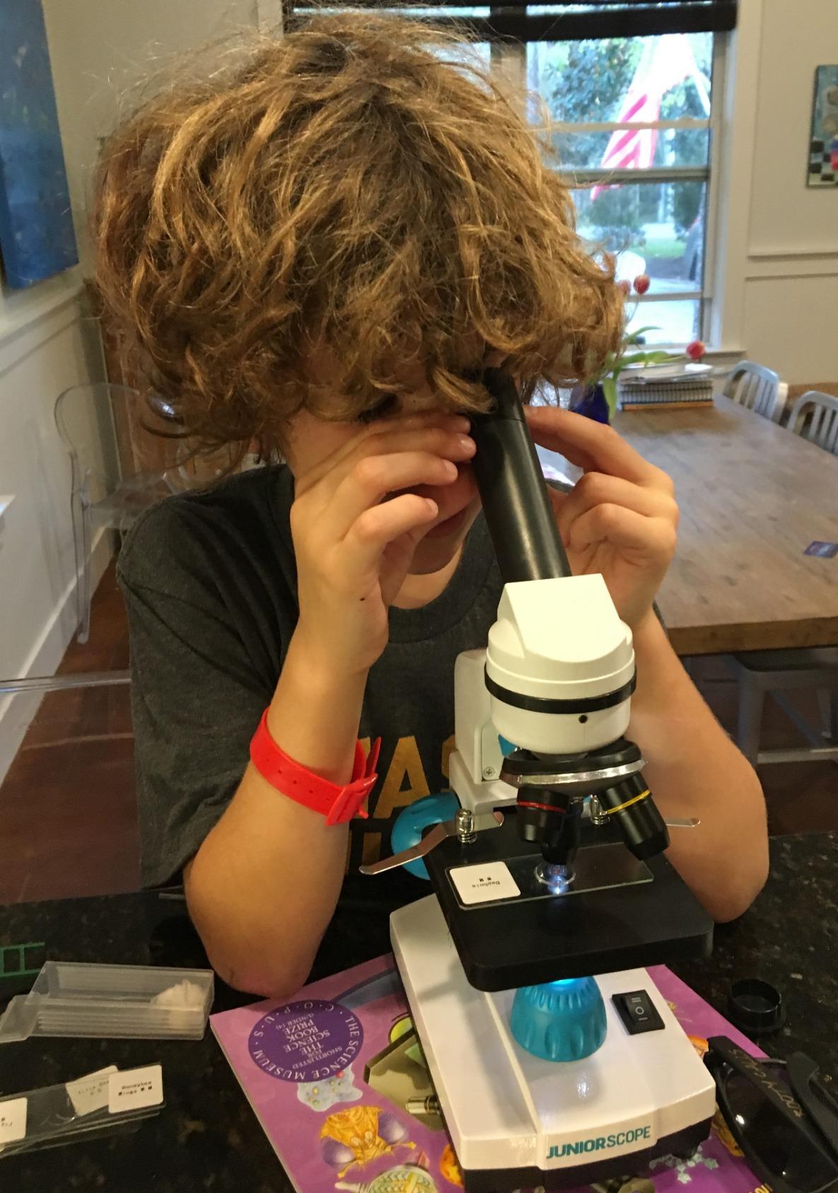Omano Juniorscope Microscope for Kids – Microscope Kit for Kids 8+ for Science Microscope Experiments – Kids Microscope Kit that Encourage STEM Exploration – Beginner Microscope for Kids 8+ customer photo 1