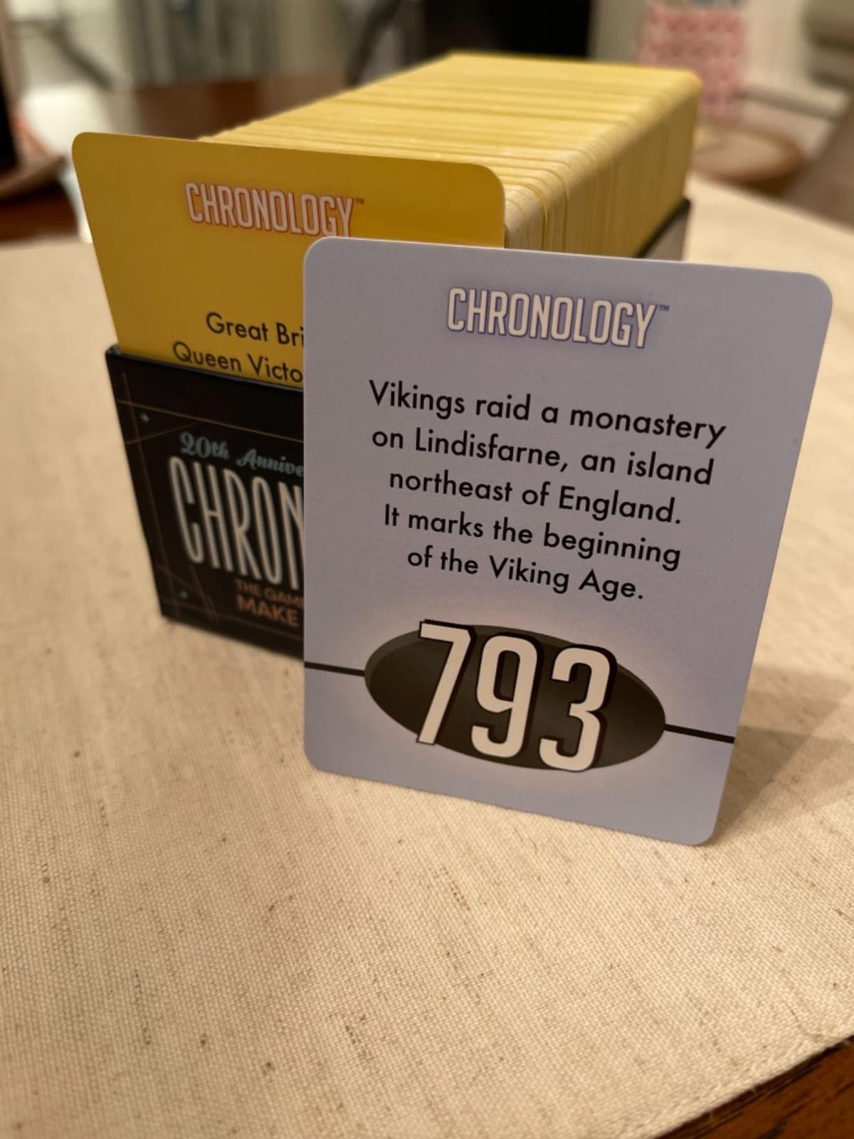 Buffalo Games - Chronology - The Game Where You Make History - Historical Timeline Trivia for 2+ Players, Ages 14+ customer photo 2