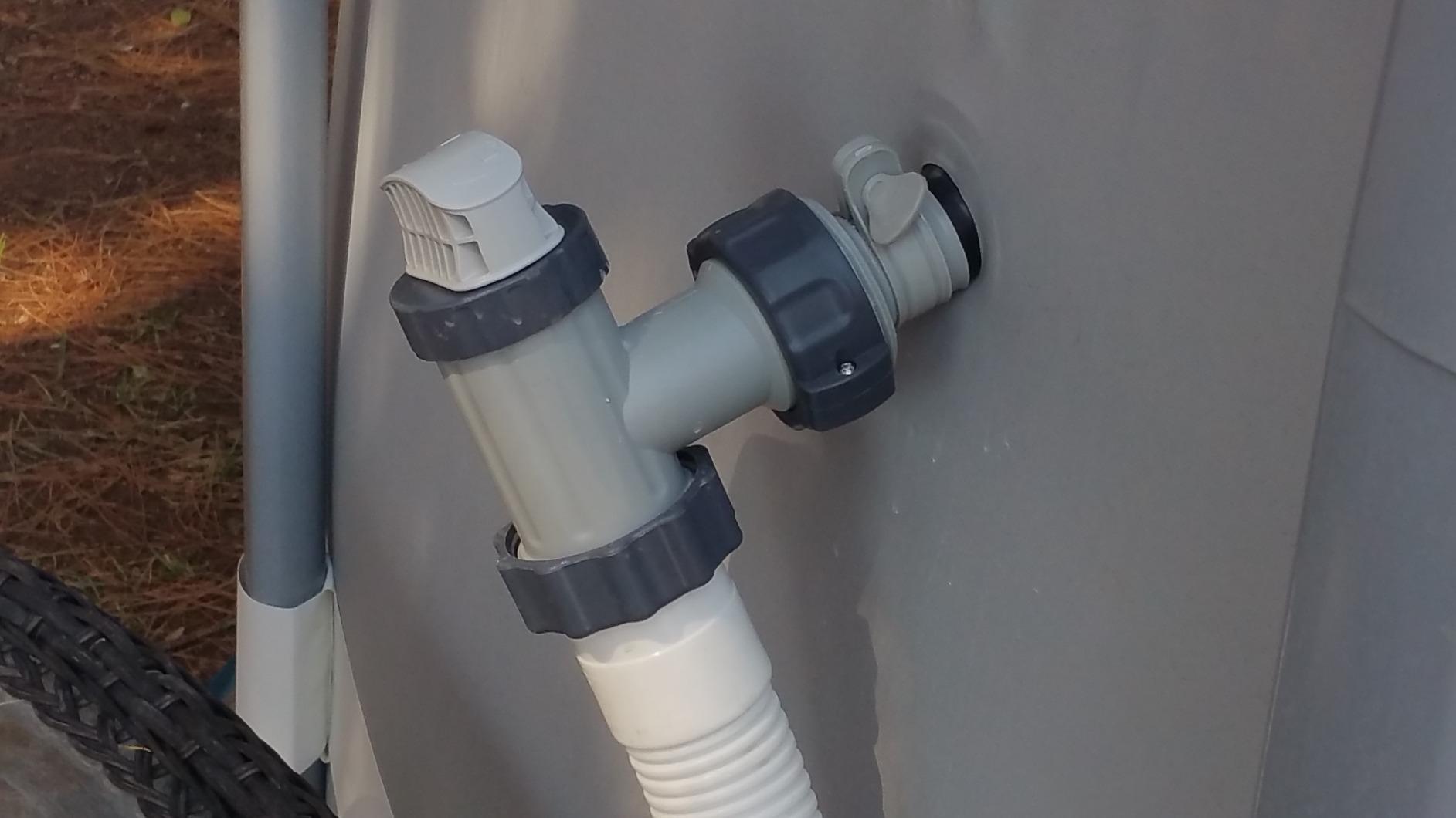Intex Krystal Clear Sand Filter Pump for Above Ground Pools, 12-inch, 110-120V with GFCI customer photo 2