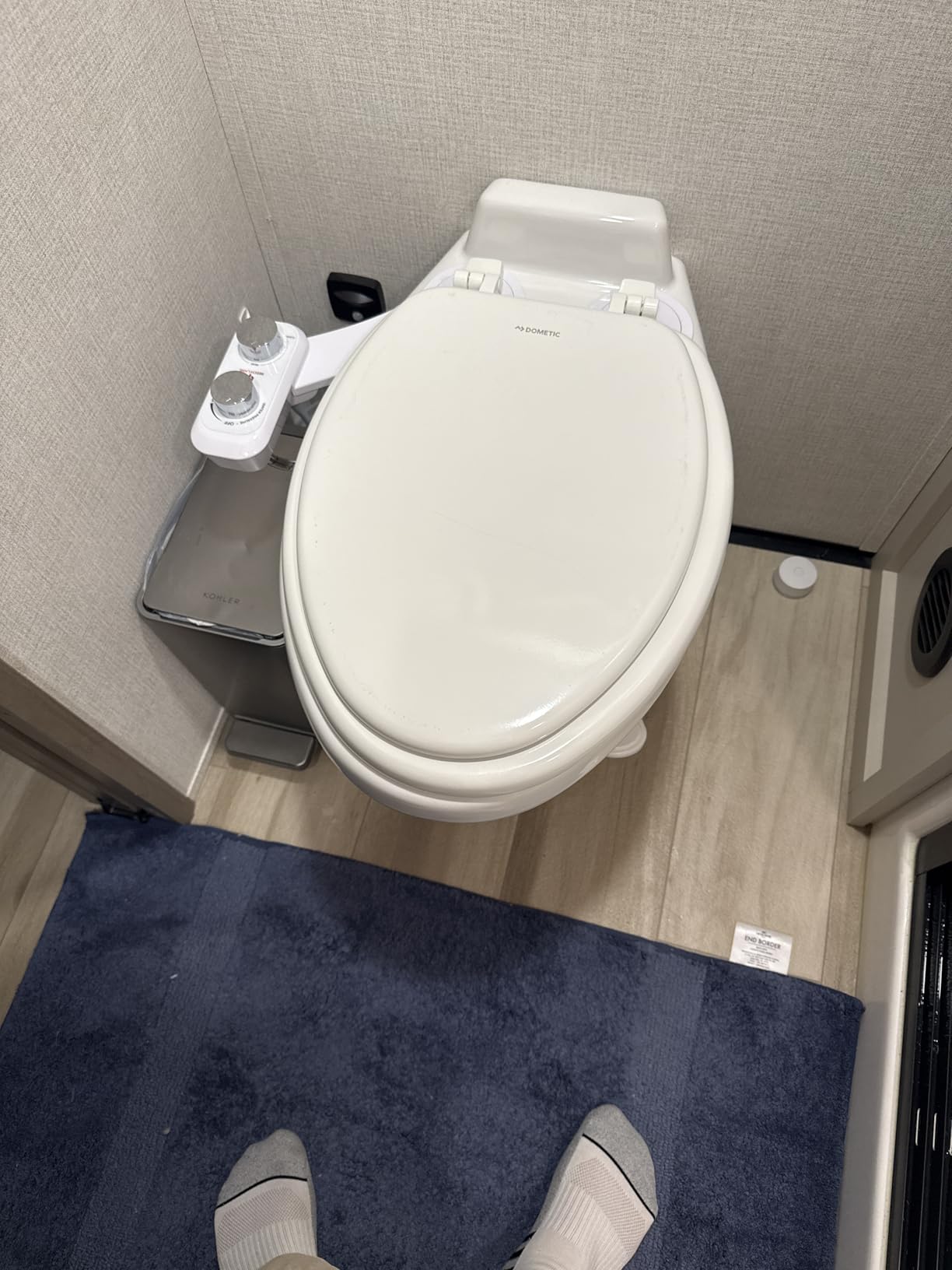 Dometic 302320081 320 Series Standard Height RV Toilet, White customer photo 2