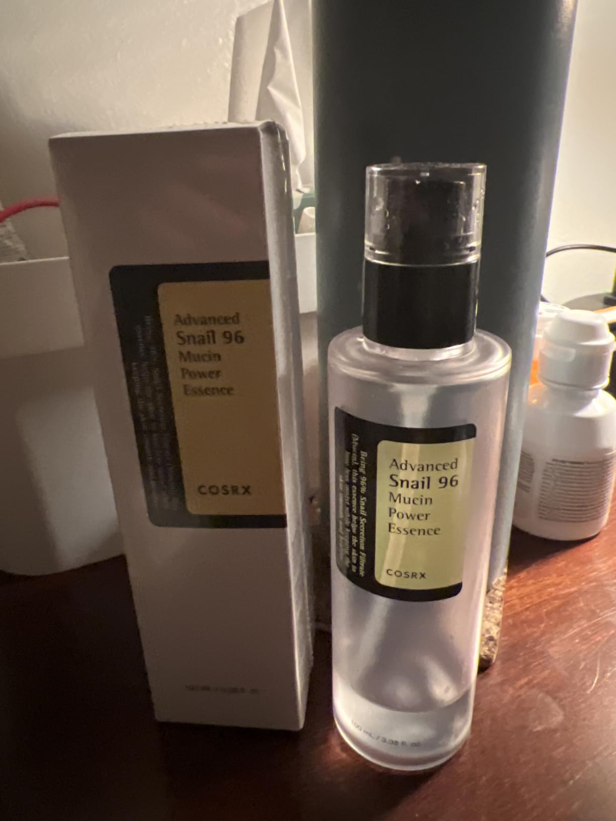COSRX Snail Mucin 96% Repairing Serum for Sooothing & Hydrating 3.38 oz. customer photo 1