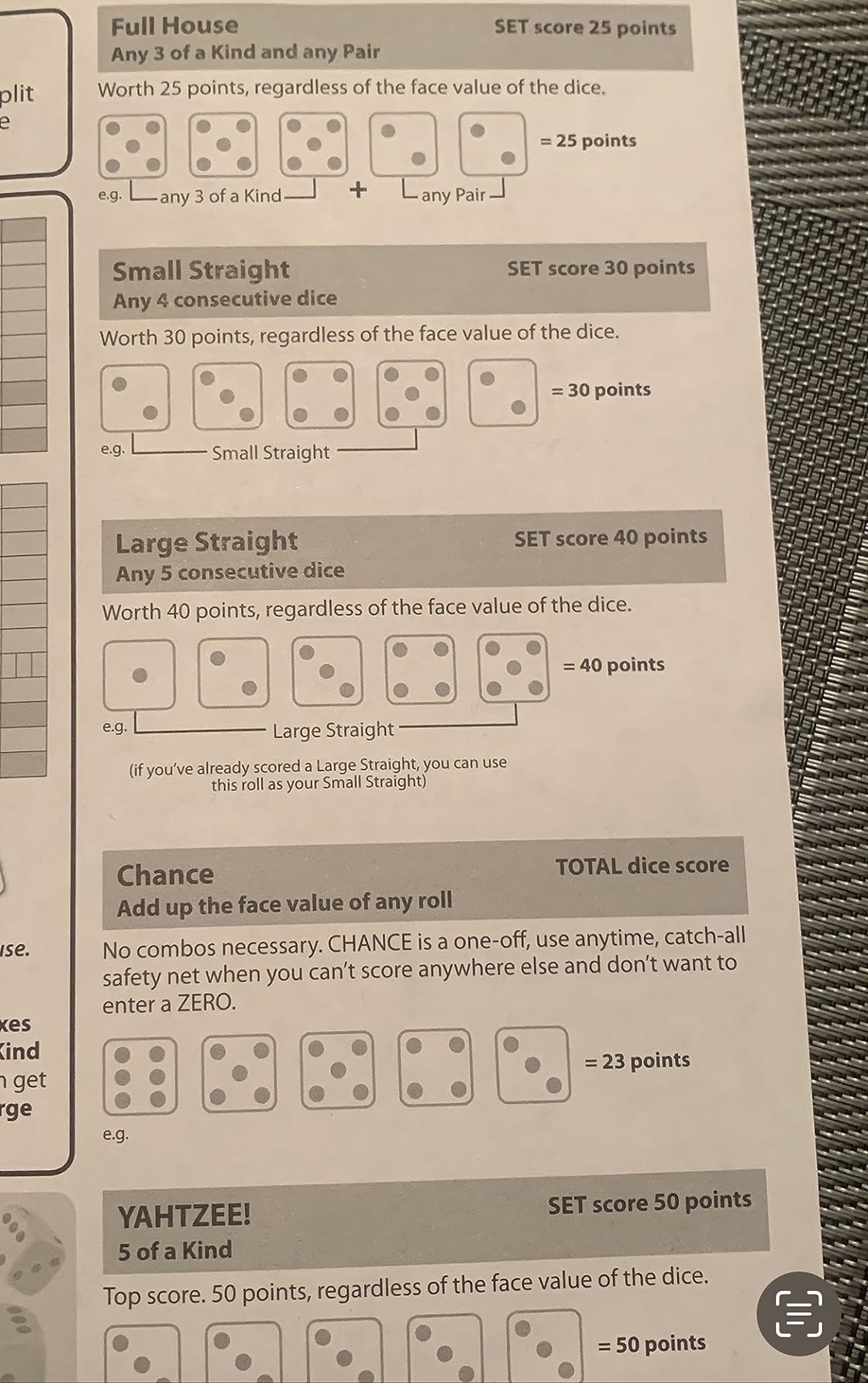 Hasbro Gaming Yahtzee Game, Fast-Playing Dice Games for Kids, Teens, and Adults, Strategy Games, Family Games for Kids, 2 or More Players, Ages 8 and Up customer photo 1