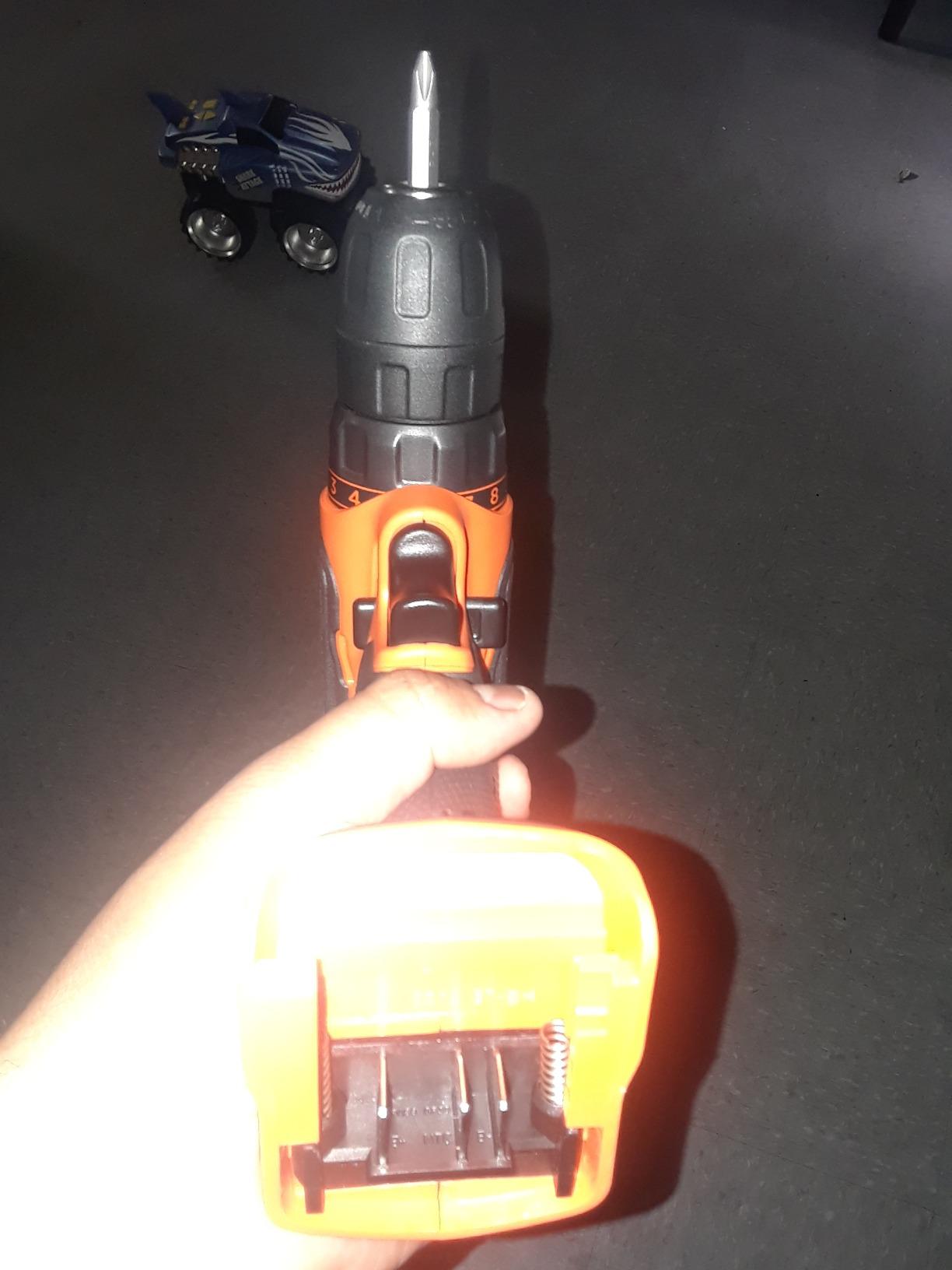 BLACK+DECKER 12V MAX Cordless Drill/Driver, Battery and Charger Included (BDCDD12C) customer photo 2