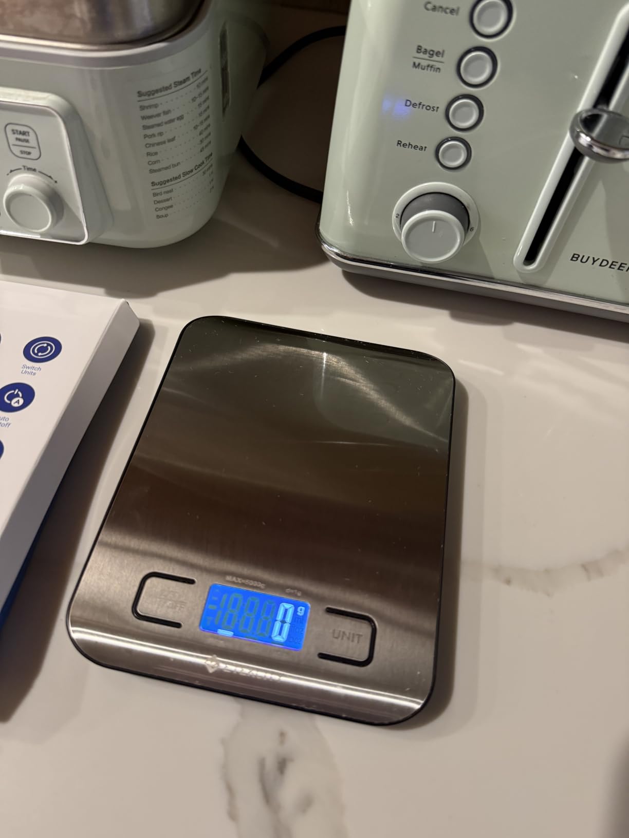 Etekcity Food Kitchen Scale, Digital Grams and Ounces, 11lb customer photo 1