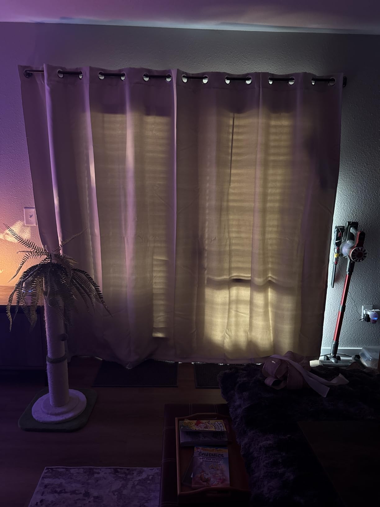H.VERSAILTEX 100% Blackout Curtains for Bedroom Black Out Curtains 96 inch Thermal Insulated Long Blackout Curtains for Living Room, Energy Saving Curtains for Patio Door Grommet (1 Panel, Jet Black) customer photo 1
