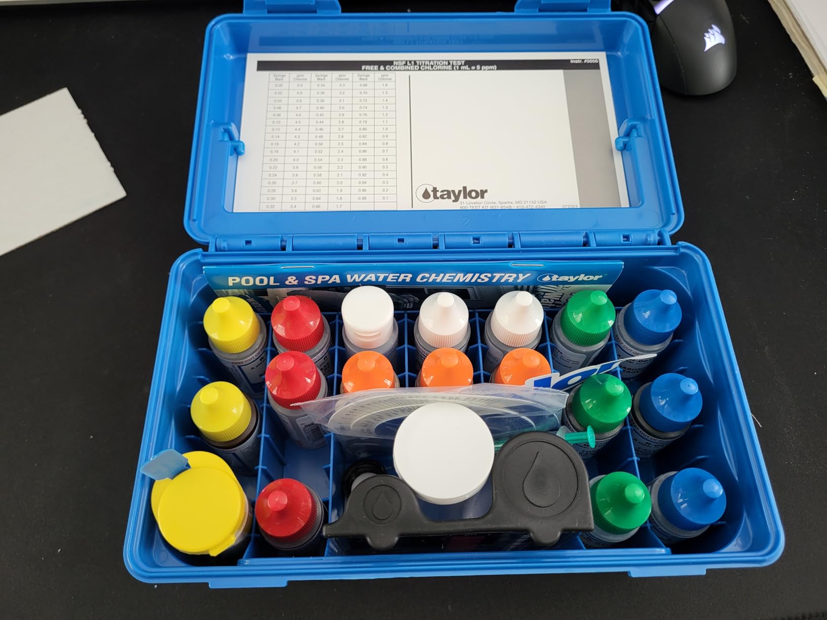 Taylor Technologies K-2006-SALT FAS-DPD, 9-in-1 Saltwater Pool Test Kit customer photo 1