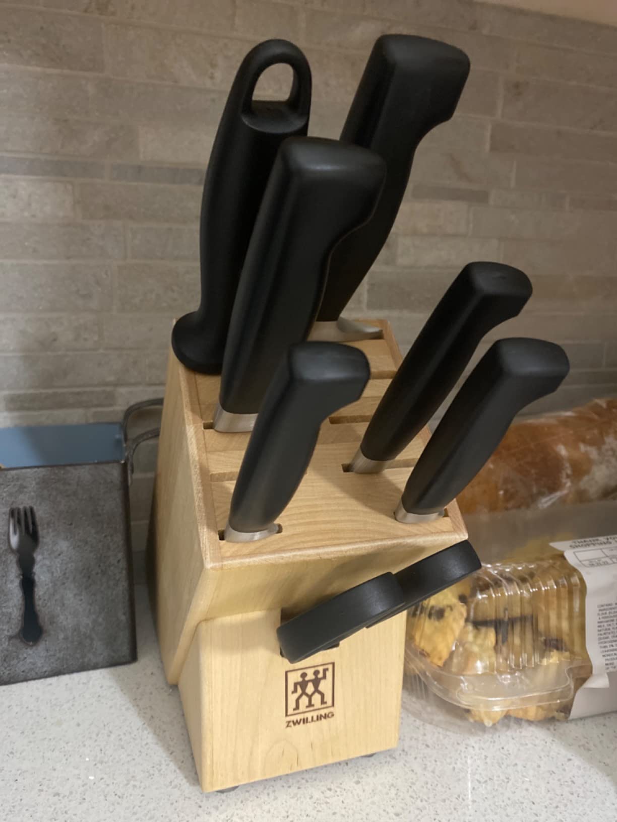 ZWILLING J.A. Henckels Four Star Anniversary 8-pc Knife Block Set customer photo 2