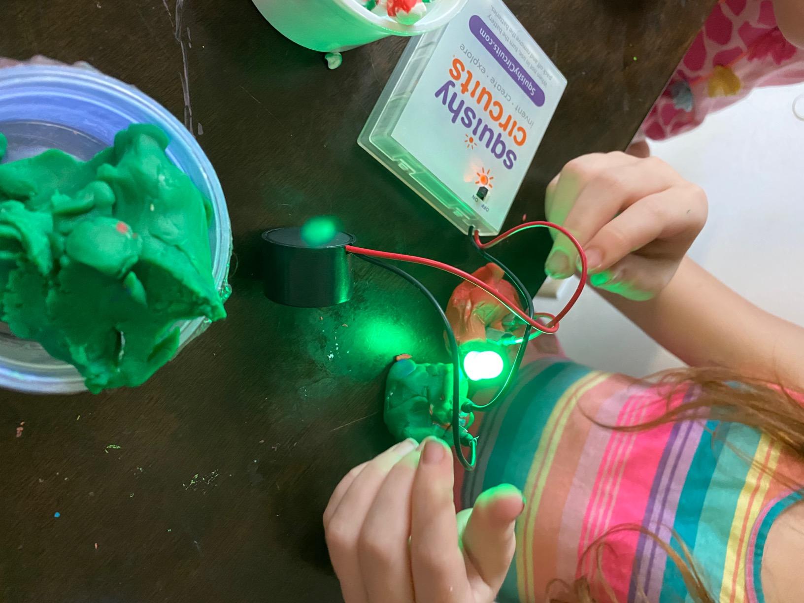Squishy Circuits Standard Kit - Explore Electrical Circuits with Play Dough - STEM Science Kits for Ages 8-12 - Fun and Educational at Home, Classroom, Camp, and More! customer photo 1