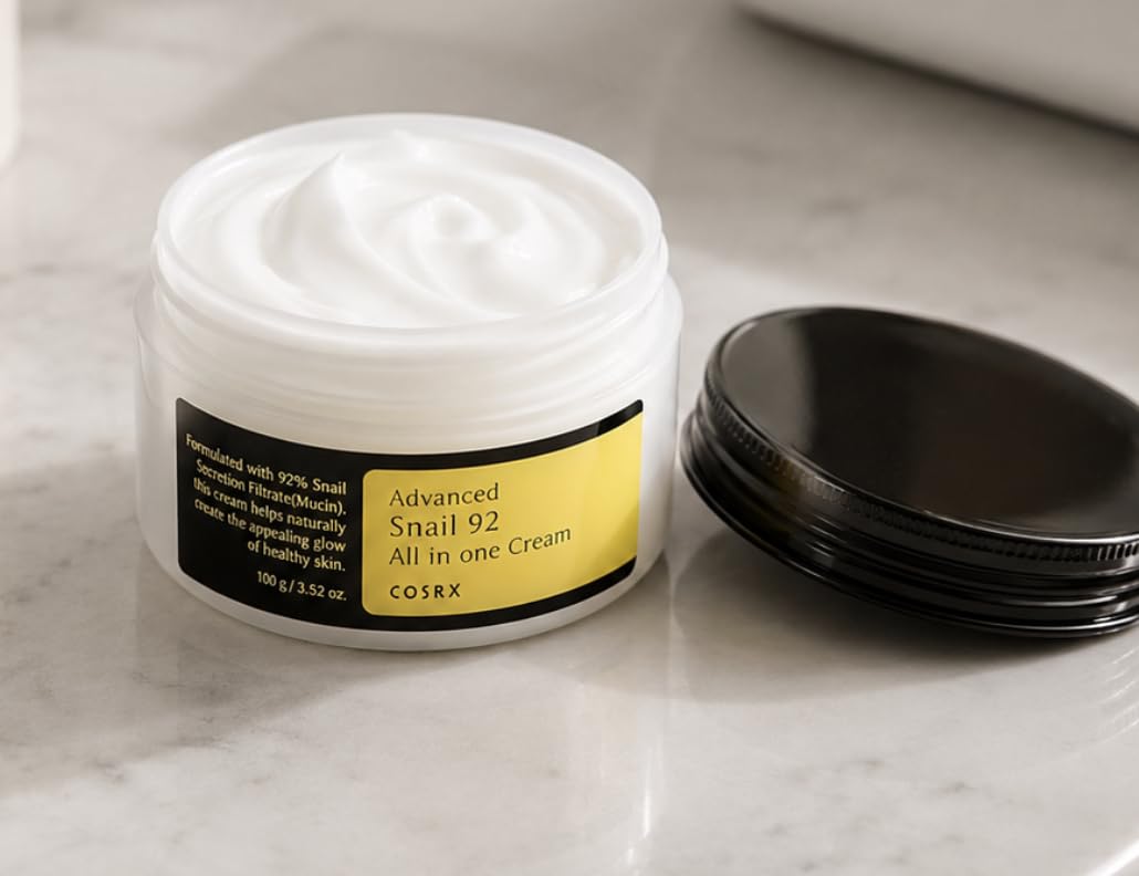 COSRX Snail Mucin 92% Face Moisturizer for Soft & Glowy Skin, 3.52 oz. customer photo 2