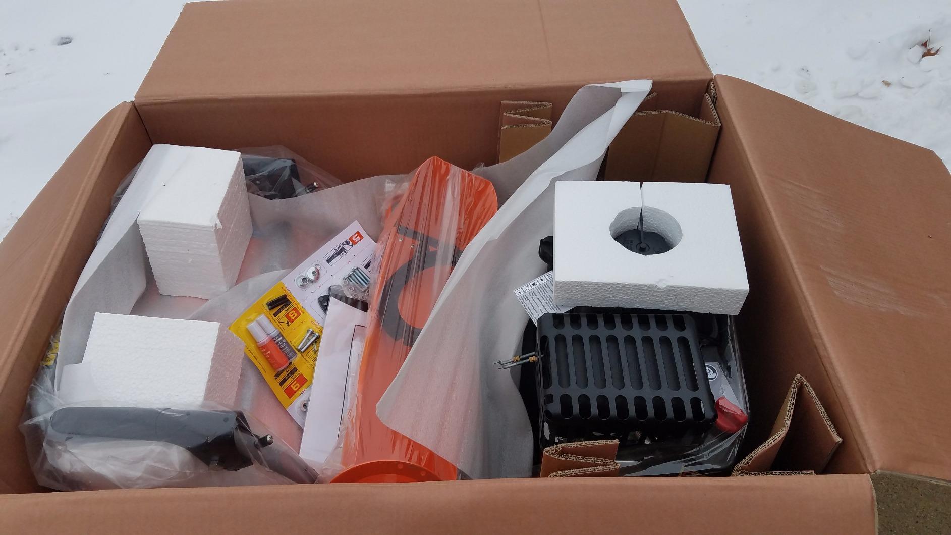 YARDMAX YB6270 24 in. 212cc Two-Stage Self-propelled Gas Snow Blower with Push-Button Electric Start customer photo 2