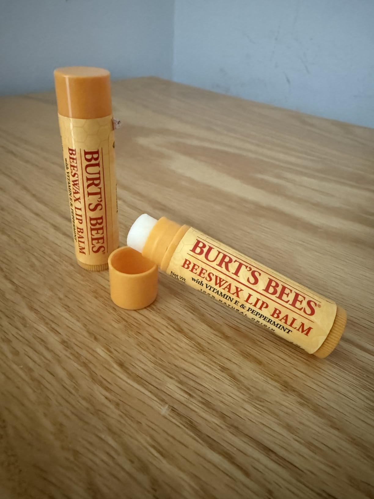 Burt's Bees Lip Balm, Classic Flavor Pack, 0.15 oz., 4 Tubes customer photo 1