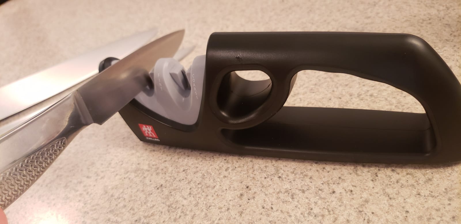 Zwilling 2-Stage Ultra-Sharp Knife Sharpener, Hand Held Knife Sharpener customer photo 1