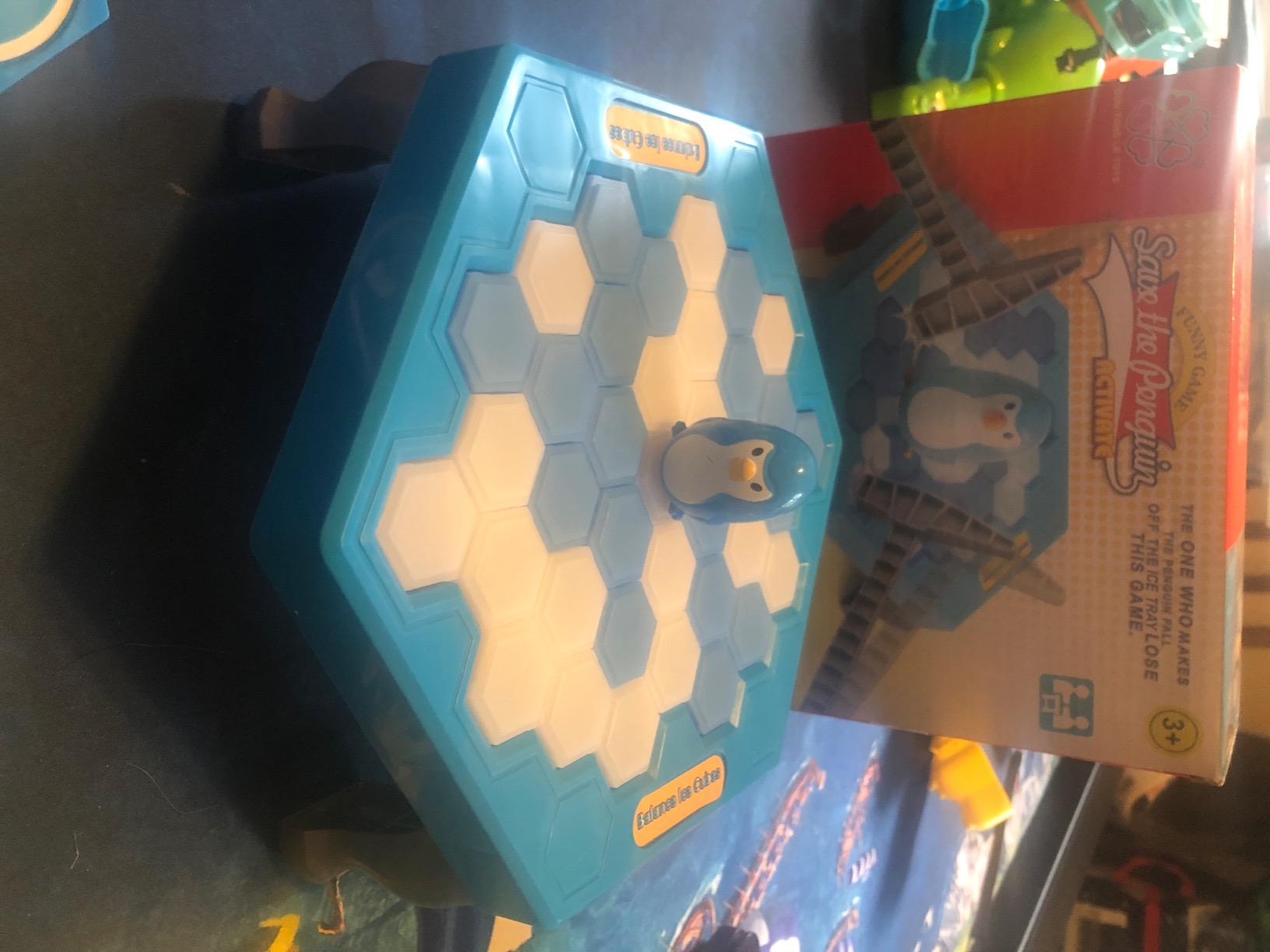 SS Save Penguin On Ice Game - Family Party Kids Puzzle Table Knock Block customer photo 2