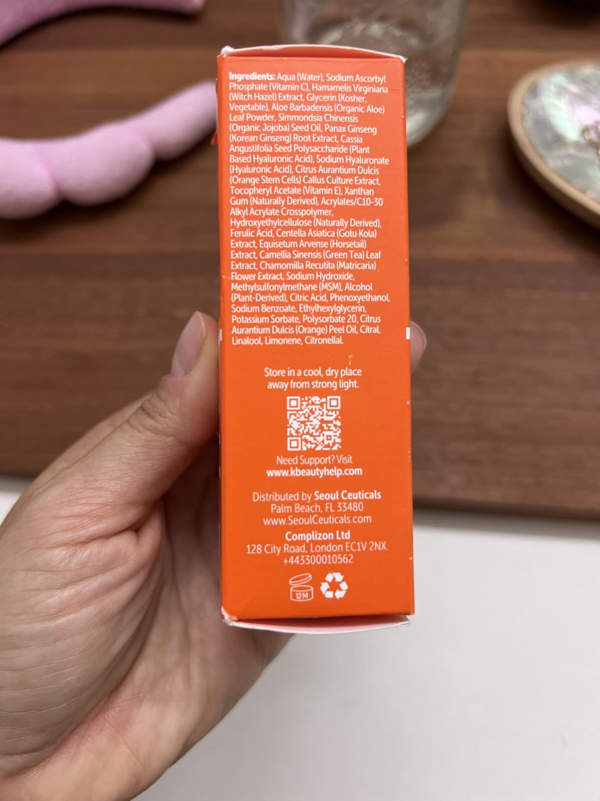 SeoulCeuticals Korean Skin Care 20% Vitamin C Serum for Face + CE Ferulic customer photo 1