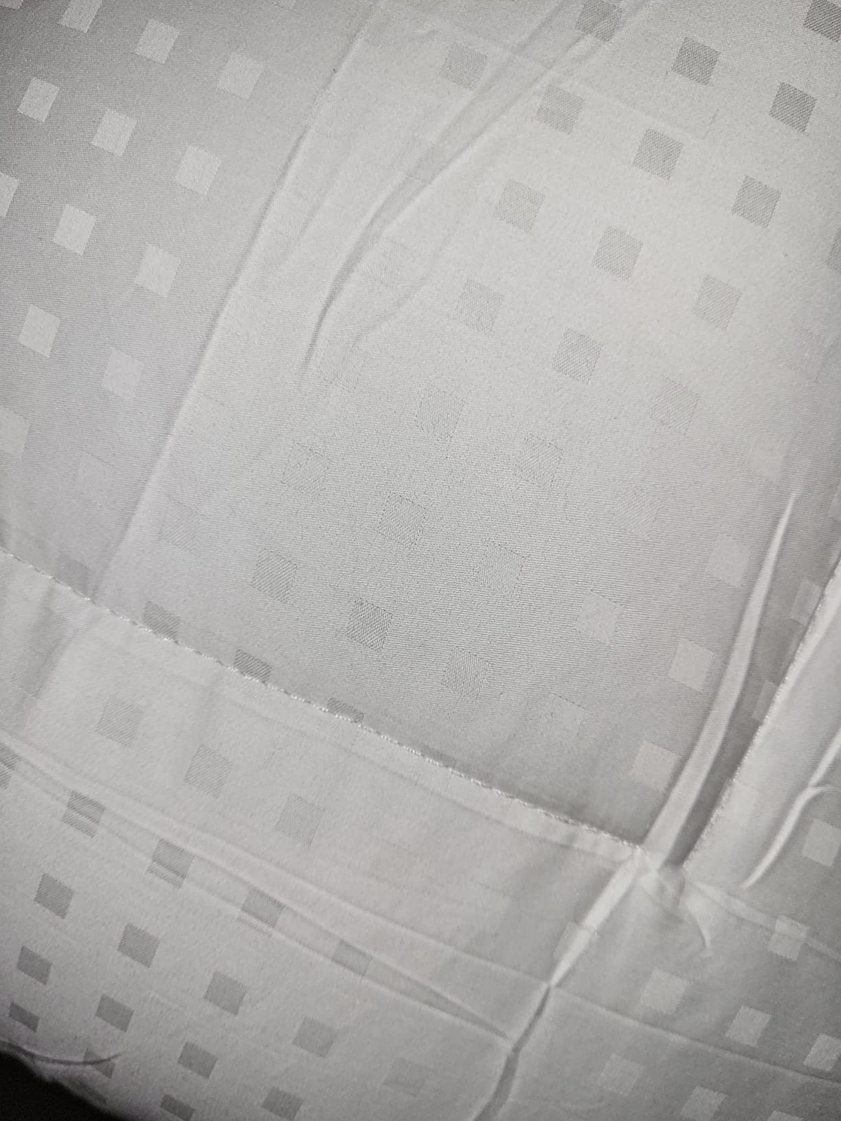 EASELAND Queen Size Mattress Pad Cotton Pillow Top Mattress Topper White customer photo 1