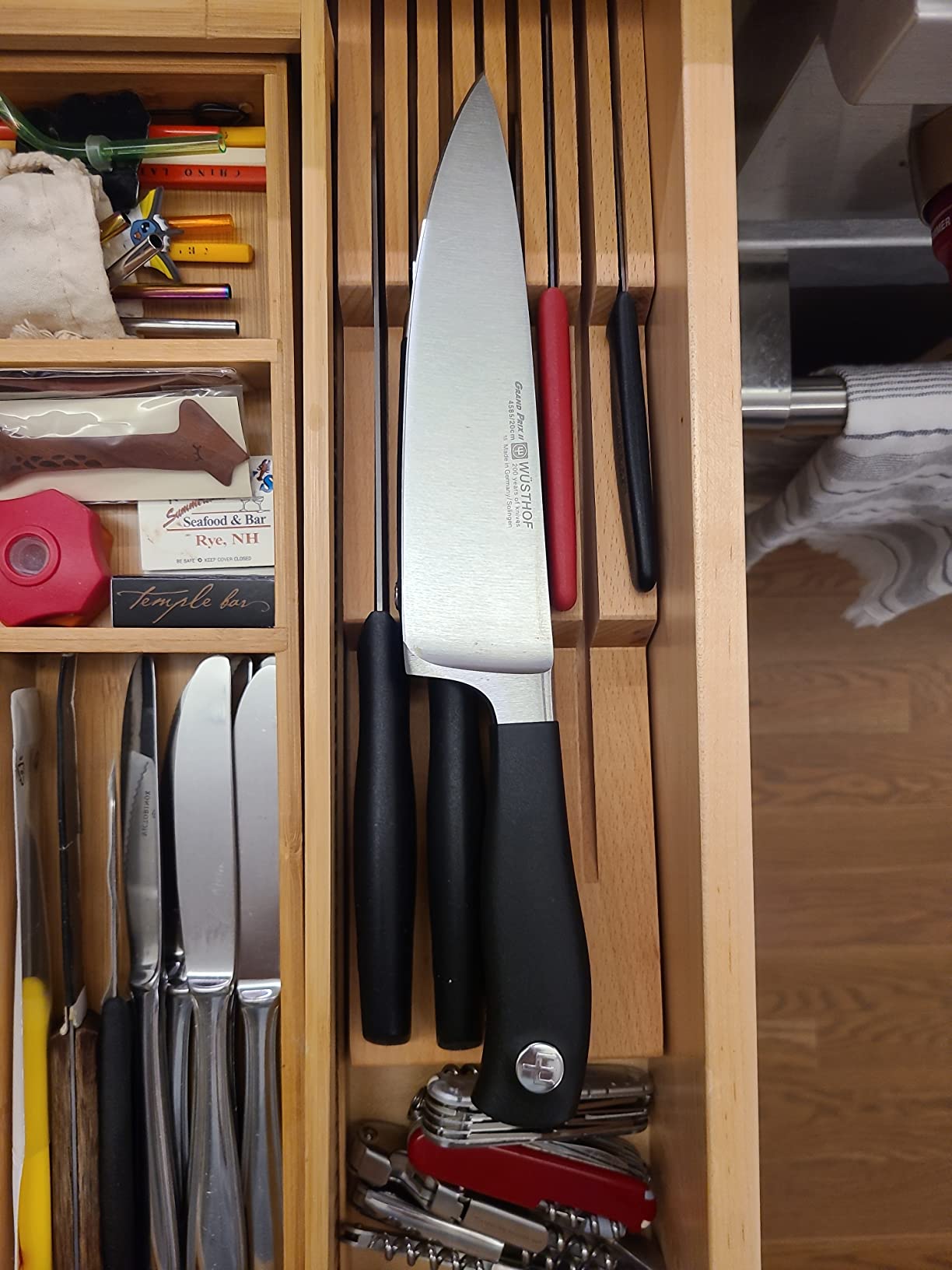 Zwilling 8-Slot In Drawer Knife Block, Beechwood customer photo 1