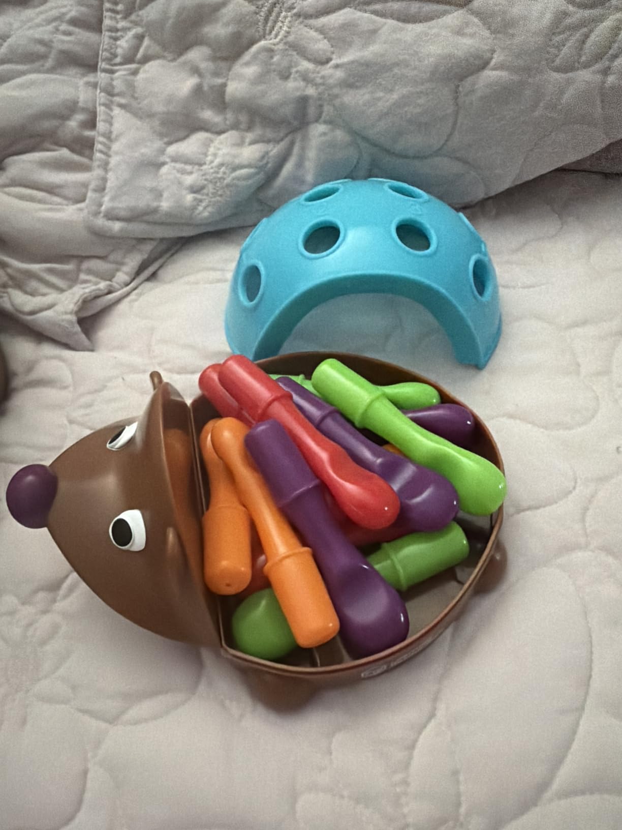 Learning Resources Spike The Original Fine Motor Hedgehog customer photo 2