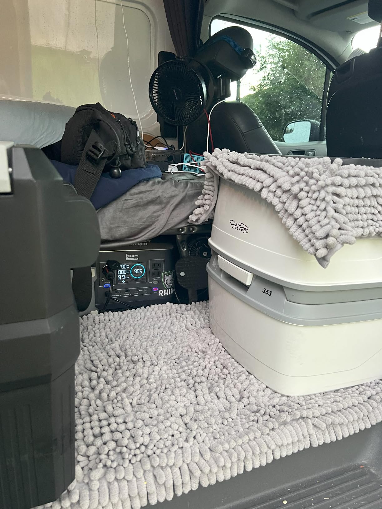 Porta Potti Thetford Porta Potti 365 Portable Toilet (for RV, Marine, Camping, Vans, Trucks, Healthcare) 92820, White customer photo 1
