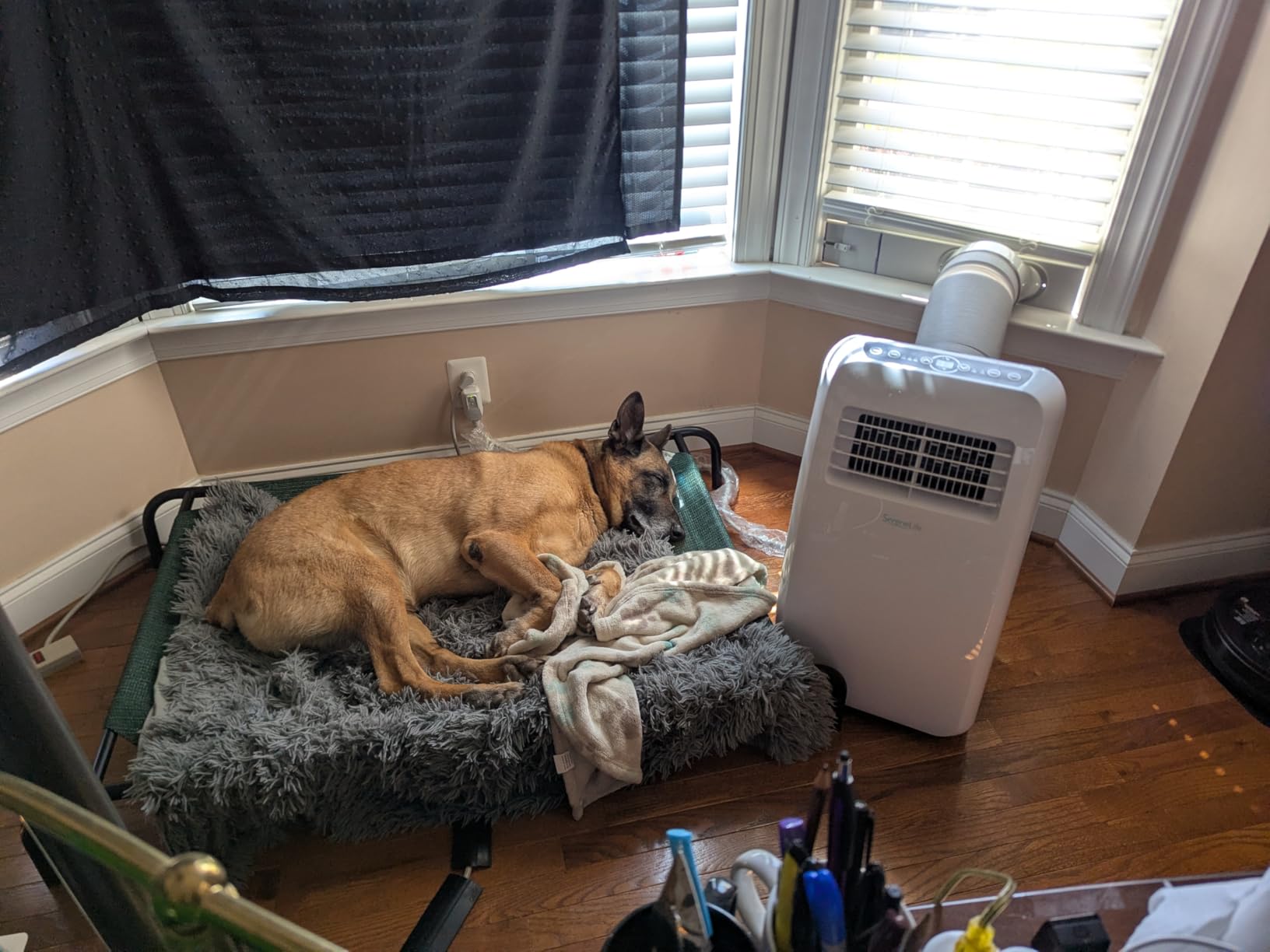 SereneLife Portable Air Conditioner, With Dual Motor, Dehumidifier & Fan | 8,000 BTU AC With Temperature Ranges 64°F–90°F | Fast Powerful Cooling | 3 Fan Speeds, Remote Control, & Window Exhaust Kit customer photo 1